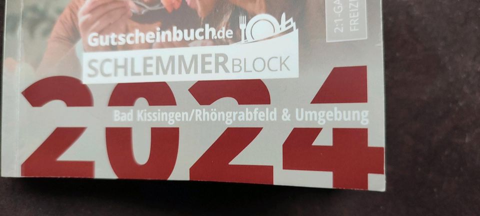 Gutscheinbuch Schlemmerblock 2024 in Nürnberg (Mittelfr)