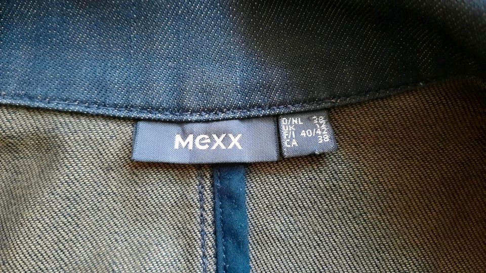 Peppige Jeans Jacke Mexx Gr. 38 in Sasbach