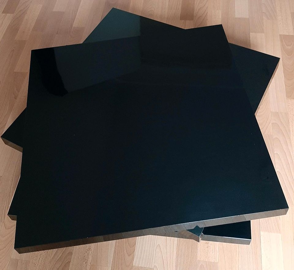 Couchtisch schwarz 80cmx80cm in Reinbek