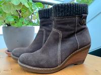 Stiefelette Wildleder Keilabsatz Gr. 40 von Clarks Wuppertal - Barmen Vorschau