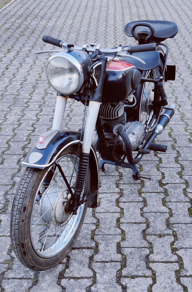 Oldtimer Motorrad Rabeneick 175cc Inzahlung / Tausch möglich in Lohra