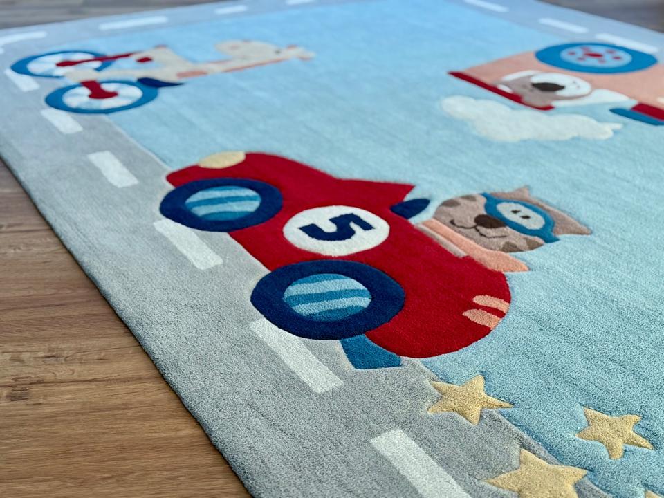 Sigikid Kinderteppich Happy Street Traffic 170 x 235 cm in Essen