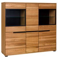 Highboard Kommode Vitrine + Front Massivholz +Soft-close Baden-Württemberg - Freudenberg Vorschau