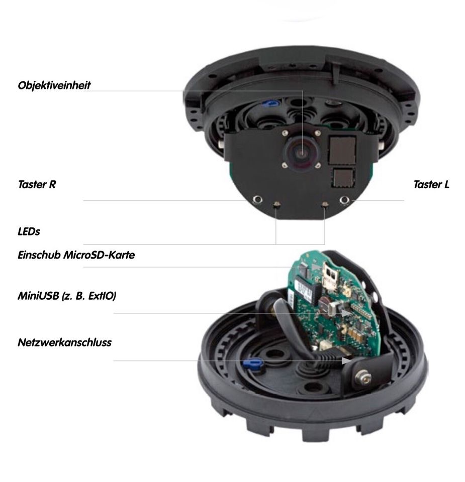 MOBOTIX D24 MonoDome IP Netzwerk LAN Kamera in Riedlingen