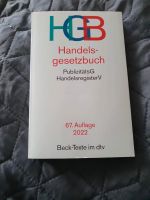 Handelsgesetzbuch Beck 67. Auflage 2022 Düsseldorf - Bilk Vorschau