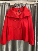 Rote H&M Wolljacke Niedersachsen - Lauenau Vorschau