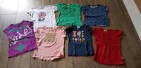 Kleiderpaket T-shirts Shirts Sommer 128 7St. Mädchen Sachsen - Zwoenitz Vorschau