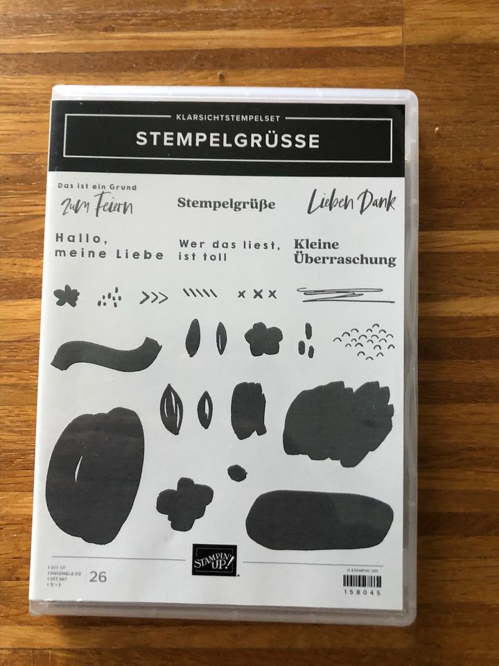 Stampin Up Stempelsets Stempelgrüsse, Liebe Gedanken ua. - neu in Erolzheim