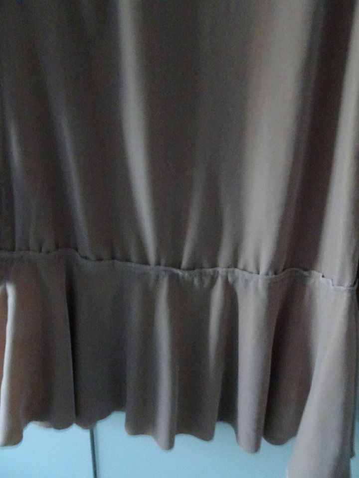 Gr. S Traumkleid von Mango Hammer Kleid Minikleid Satin in Sehnde