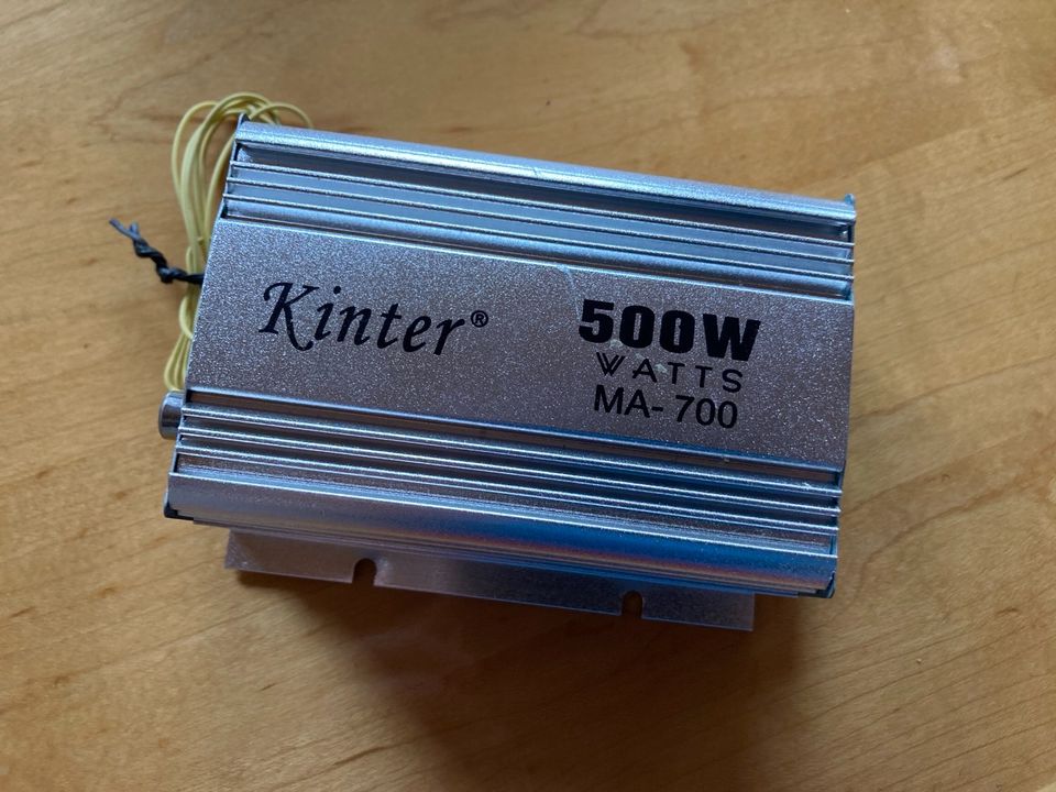 Kinter MA-700 500W Verstärker (MP3, USB) in Wertach