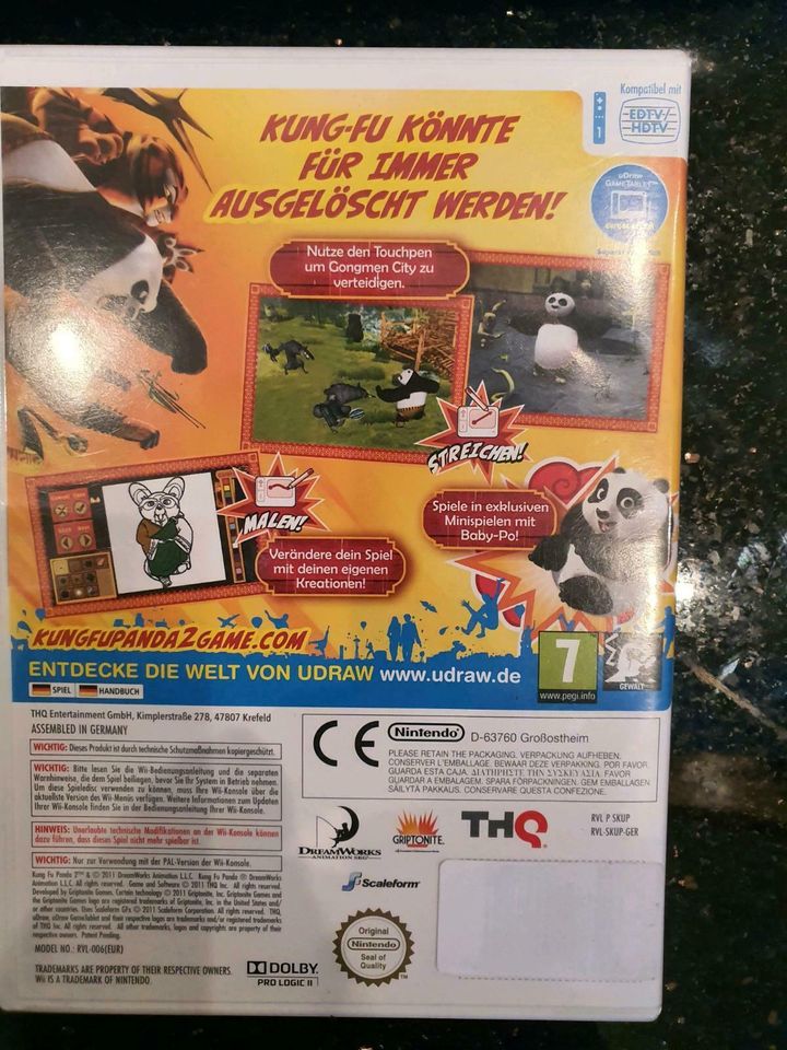 Wii U Draw Studio mit KungFu Panda2 in Gladbeck