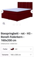 Boxspringbett Nordrhein-Westfalen - Raesfeld Vorschau
