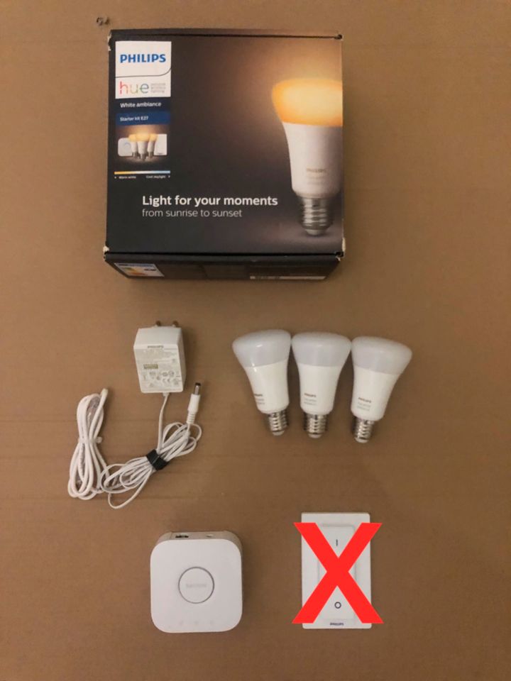 Philips Hue White Ambiance 800 LED-Bulb E27 8W in Trappenkamp