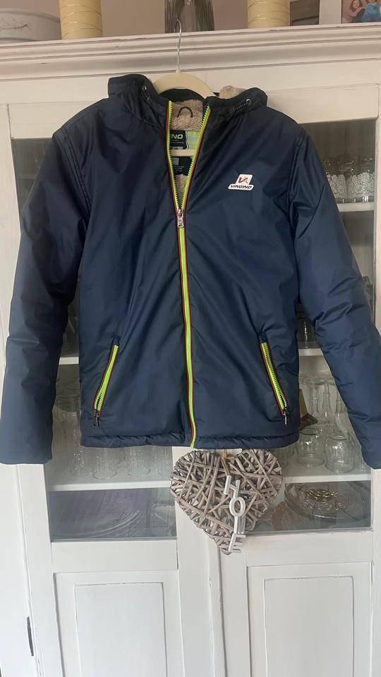 Vingino Jacke, blau, gefüttert, Gr. 15-16 J, sehr guter Zustand in Hamburg