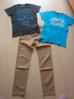 H&M Hose beige Gr. 30 & Jack & Jones T-Shirts Gr. M Rheinland-Pfalz - Kirchberg (Hunsrück) Vorschau