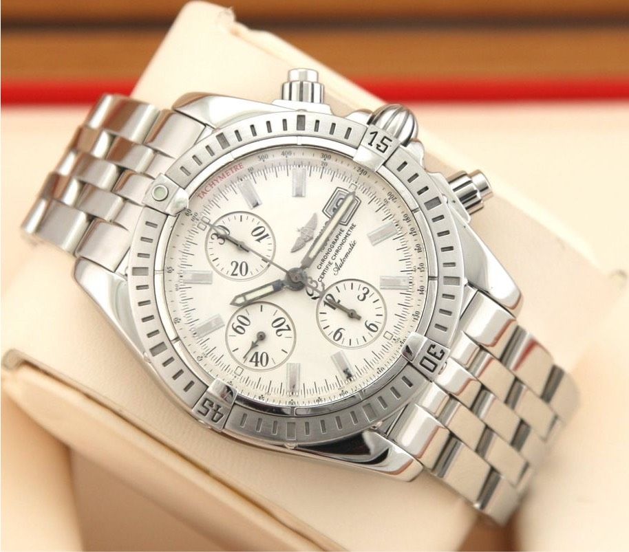 Breitling Chronomat Evolution 44mm Stahl Ref: A13356 Full Set in Rheine