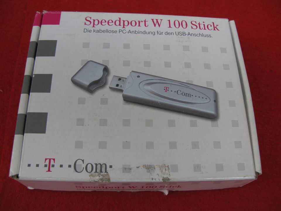 Telekom Speedport W 100 Stick + Trust PC Mini-USB Modem in Langelsheim
