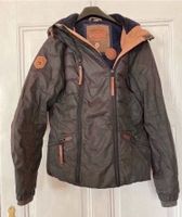 Naketano Jacke Anorak Kapuze Gr. L flauschig, braun Baden-Württemberg - Waldshut-Tiengen Vorschau