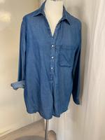 S.oliver Bluse Jeansbluse Gr 40 Hessen - Rosbach (v d Höhe) Vorschau