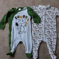 2x Pyjama Schlafanzug Strampler H&M Snoopy Gr 68 Hamburg - Bergedorf Vorschau