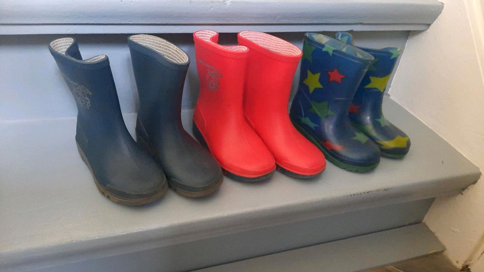 Gummistiefel Größe 23 ungefuttert Dunlop und Hema in Bergisch Gladbach