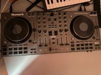 Numark NS4FX DJ Mischpult mit Mikrofon und Tischstativ. Nordrhein-Westfalen - Ennepetal Vorschau