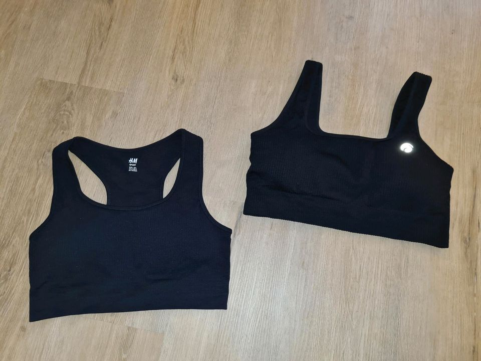 Ocens apart BH L 40 schwarz Sport BH Bustier H&M gepolstert neuw in Bergisch Gladbach