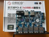 Orico PCI-E 7x USB 3.0 Karte PCI Express Card Schleswig-Holstein - Glinde Vorschau