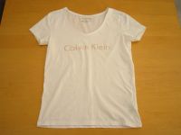 wie NEU * Calvin Klein T-Shirt Gr.S weiß rosegold Label Logoprint Rheinland-Pfalz - Bad Dürkheim Vorschau
