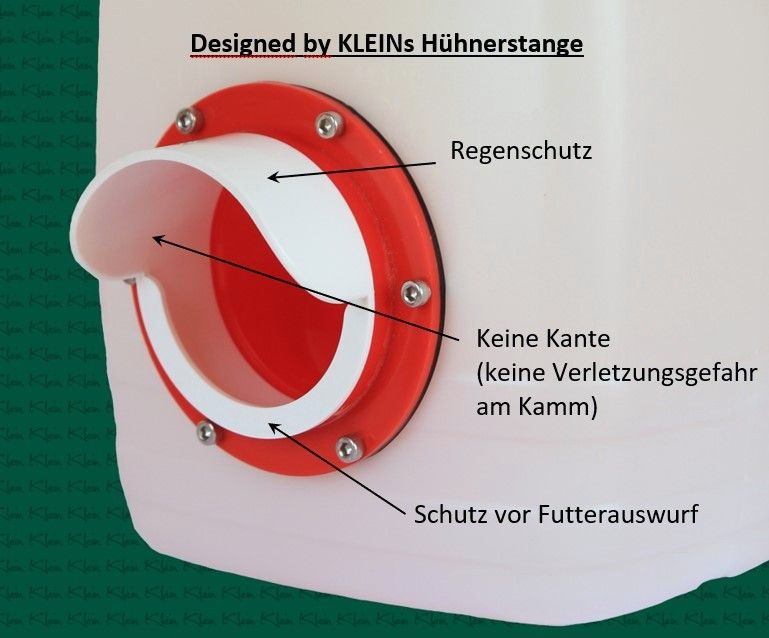 Einsatz Futterspender Futterautomat Trog Hühner Küken Stall in Göcklingen