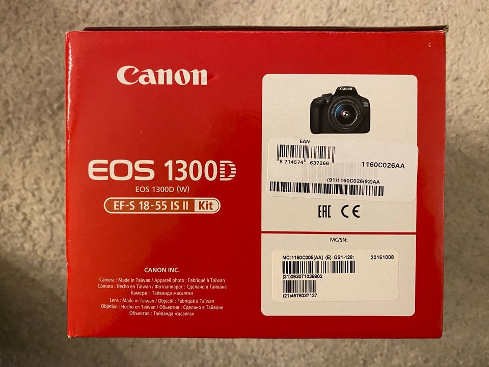 Canon EOS 1300D Digitalkamera in Rödental