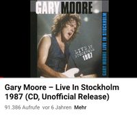 Suche CD Gary Moore Live in Stockholm Berlin - Mitte Vorschau