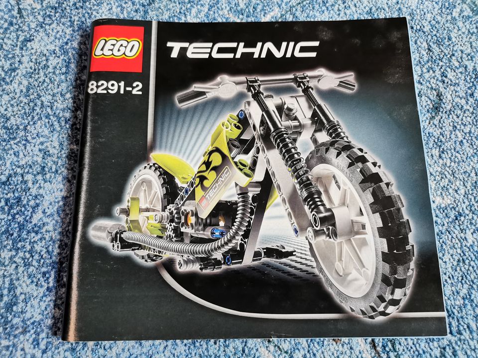 LEGO Technic Motocross Bike (8291) in Pohle