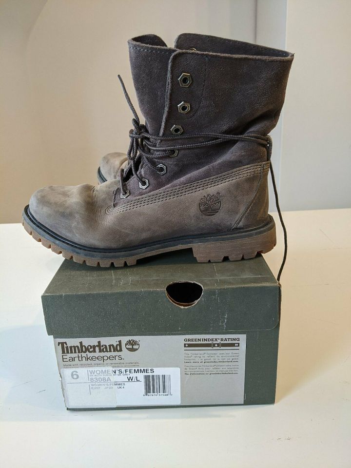 grauer Stiefel von Timberland Gr. 37 in Hamm