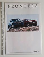 Opel Frontera Prospekt 1991 Hannover - Ricklingen Vorschau