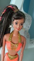 Rarität Barbie Malaysia 90er Splash'n Color Teresa Vintage Puppe Bayern - Weidenberg Vorschau