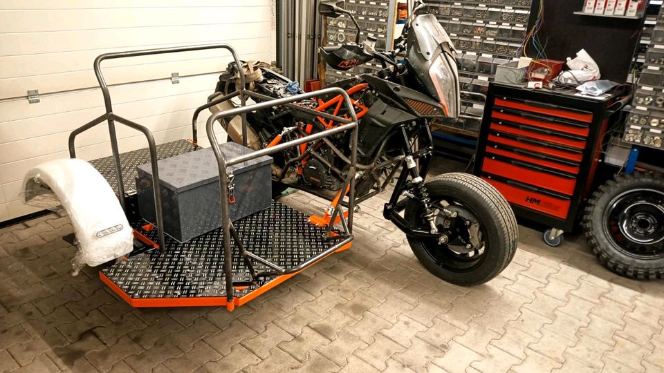 KTM 950 Pohl Gespann Beiwagen Seitenwagen in Wiesenfelden