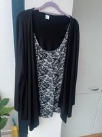 Shirt mit Cardigan, 2in1-Optik, schwarz, Gr. 48/50 Eimsbüttel - Hamburg Niendorf Vorschau