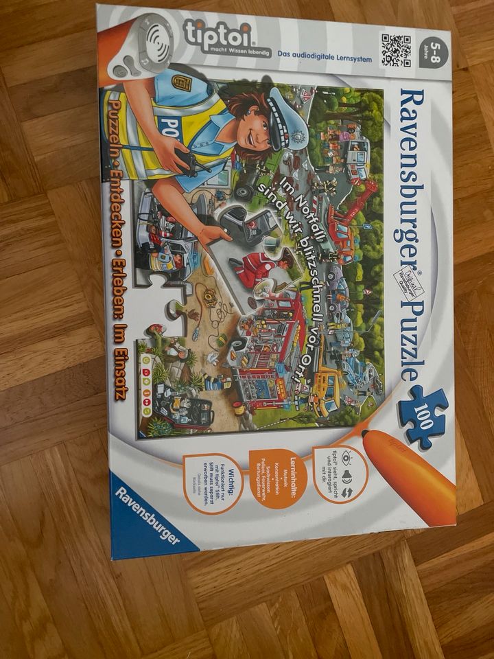 Tiptoi, Ravensburger, Puzzle Verkehrsunfall in Hückelhoven