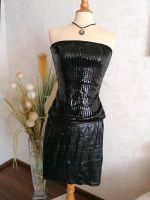 Gothic Party Rock Corsage Pailletten Gr 36 38 Hessen - Nauheim Vorschau