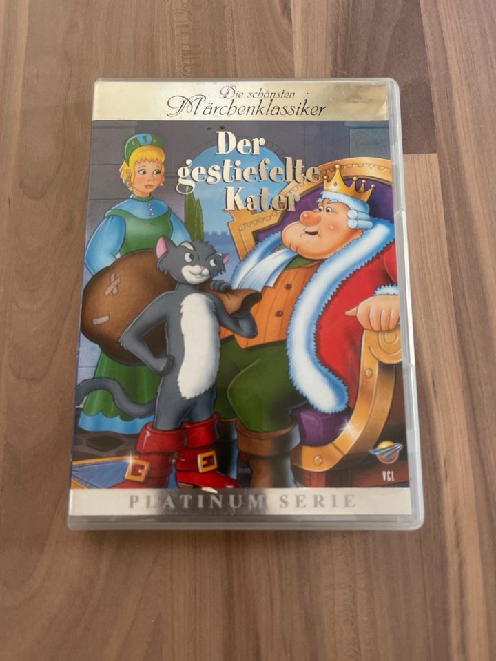 ❤️ TOP! Der gestiefelte Kater DVD Märchen in Groß-Umstadt