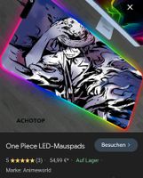 XXL LED Mega Mouse Pad Anime One Piece  Neu Niedersachsen - Stade Vorschau