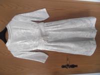 ORIGINAL 60er Jahre Brautkleid handgemacht Unikat Brokat Bayern - Mertingen Vorschau