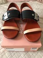 Acne Studios Sandalen Gr38 camel/black Berlin - Wilmersdorf Vorschau