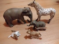 5 Schleich Figuren original mit Etikett Elefant Pferd Dalmatiner Kiel - Hassee-Vieburg Vorschau