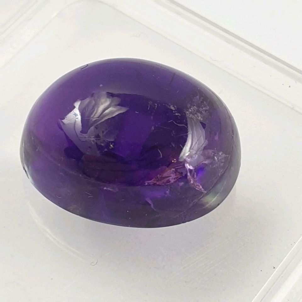 Echter großer Amethyst Cabochon oval ( 17,94 Ct. ) 18 x 14 mm in Recklinghausen