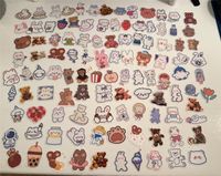 Sticker Set Über 100 Sticker Korea Süß Kawaii basteln scrapbook Düsseldorf - Gerresheim Vorschau