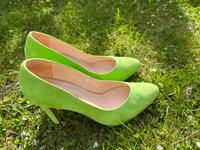 Peter Kaiser: tolle Pumps High Heels grün Suede Gr. 38 - NEUw. Bayern - Herzogenaurach Vorschau