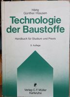 Technologie der Baustoffe Handbuch für Studium und Praxis Mecklenburg-Vorpommern - Neubrandenburg Vorschau