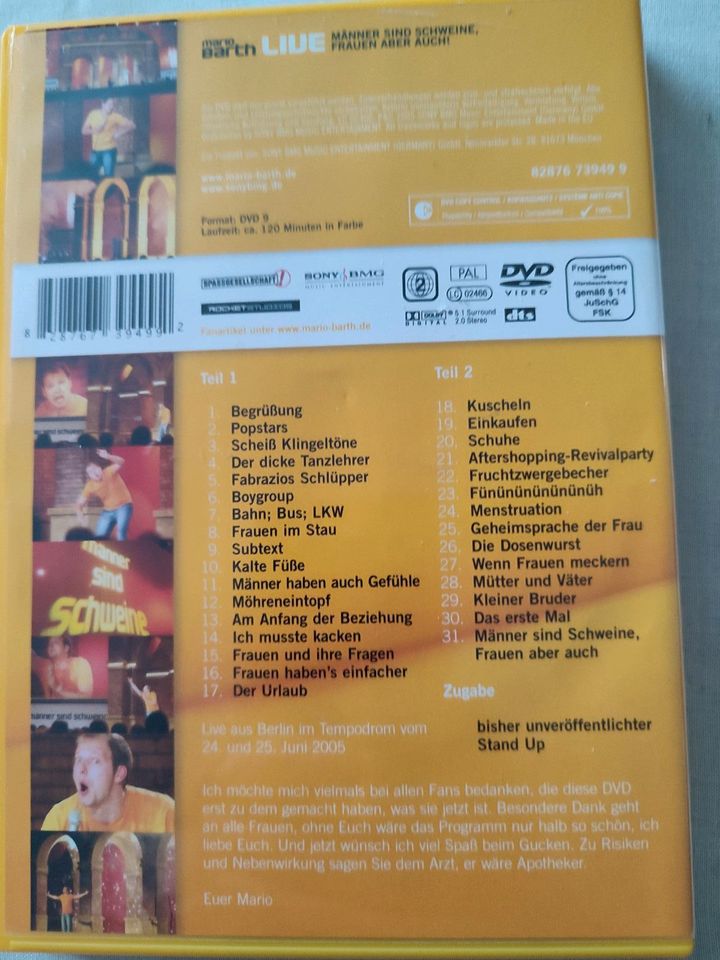 DVD von Mario Barth in Quakenbrück